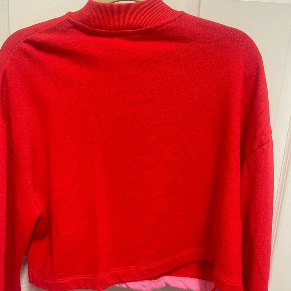 Lazy Oaf Cropped Flame Sweater - Picture 10 of 11